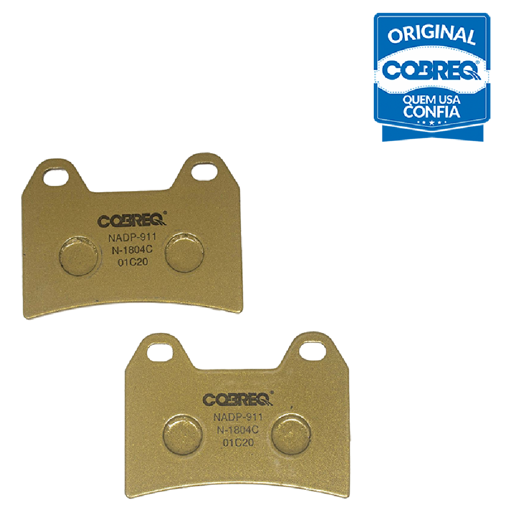 Jogo Pastilha de Freio Cerâmica Dianteira - Cobreq - N-1804C