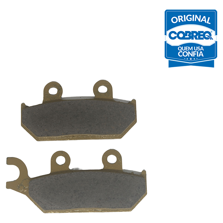 Pastilha de Freio Cerâmica Dianteira para Yamaha XT 600 E - Cobreq - N-1791C