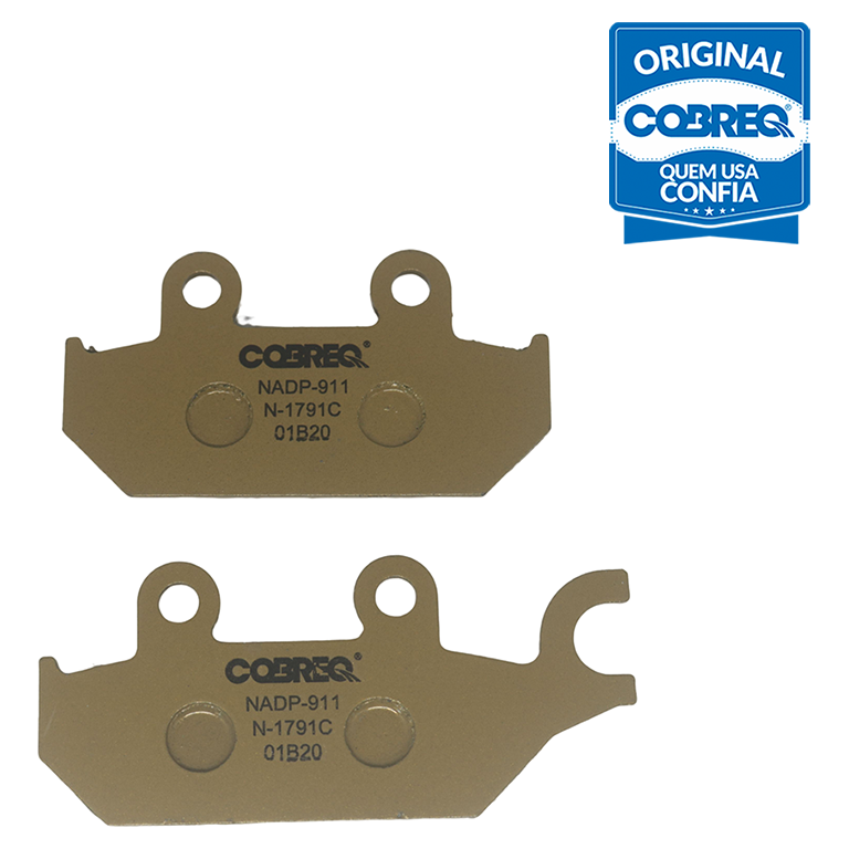 Pastilha de Freio Cerâmica Dianteira para Yamaha XT 600 E - Cobreq - N-1791C