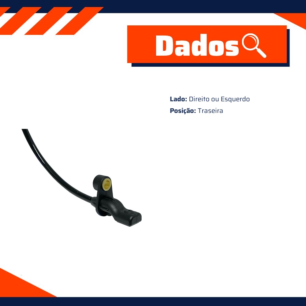 Sensor do Freio ABS Traseiro - IMA - AL-2165