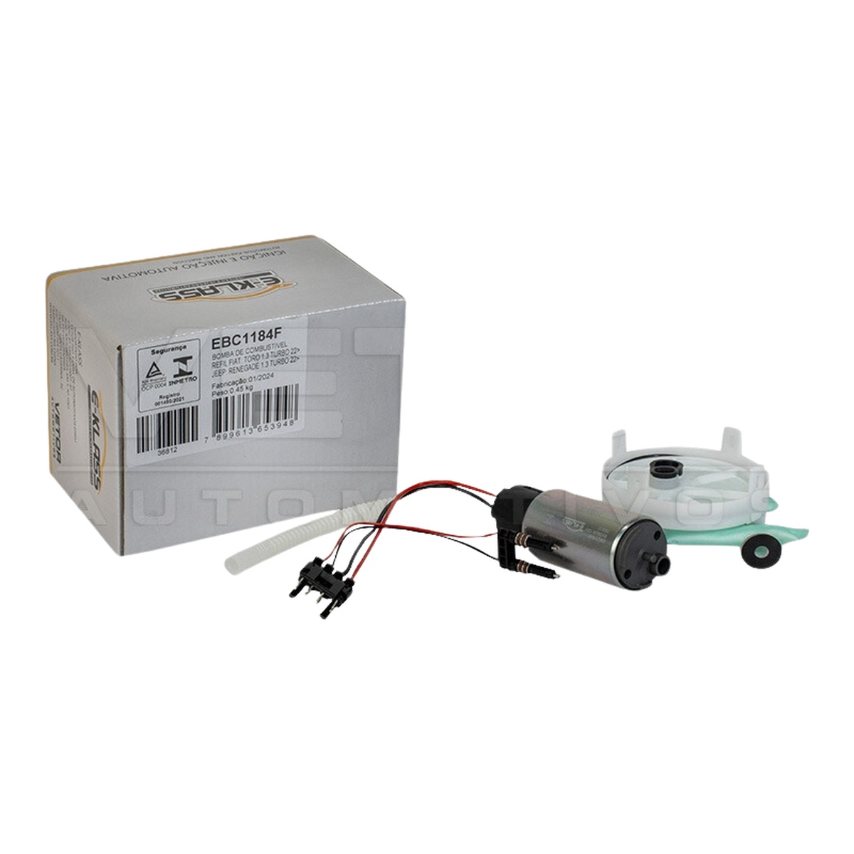 Bomba Combustivel para Fiat Toro e Jeep Renegade - E-Klass - EBC1184F
