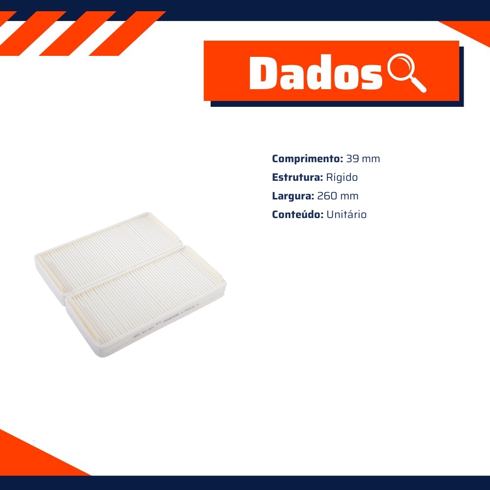 Par FIltro de Ar Condicionado Cabine - Wega - AKX3571-2