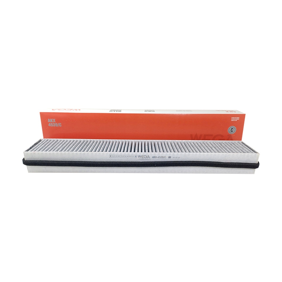 FIltro de Ar Condicionado Cabine com Carvão Ativado - Wega - AKX4539/C