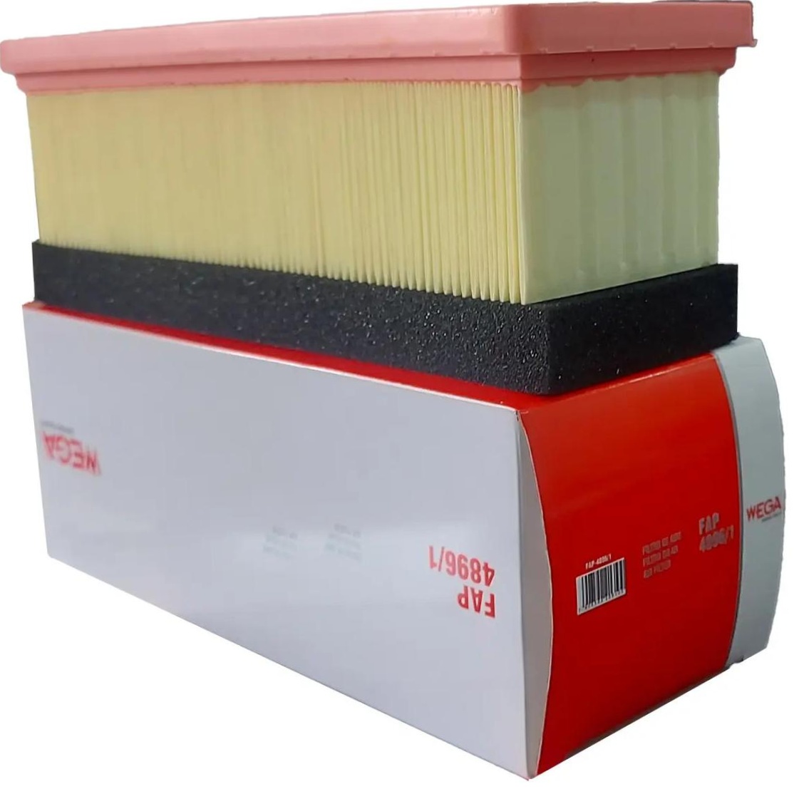 Filtro de Ar Citroen C3 e Peugeot 208 - Wega - FAP-4896/1