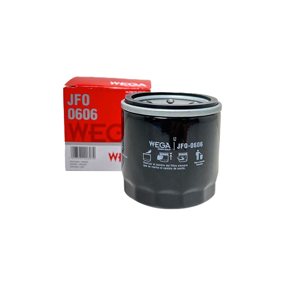 Filtro de Óleo Lubrificante para Effa V21 e V25 - Wega - JFO-0606