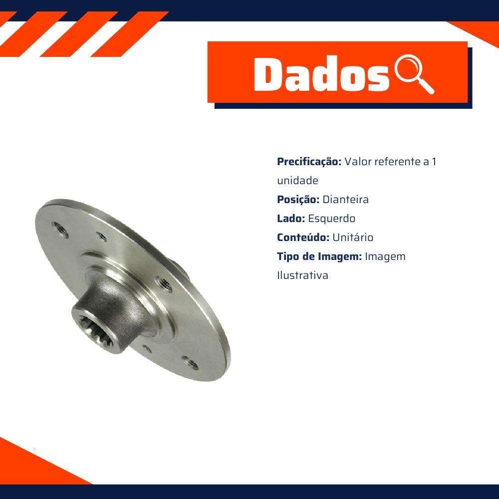 Garfo da Tulipa Dianteiro Esquerdo com Trizeta para Honda CR-V - IMA - AL-1500