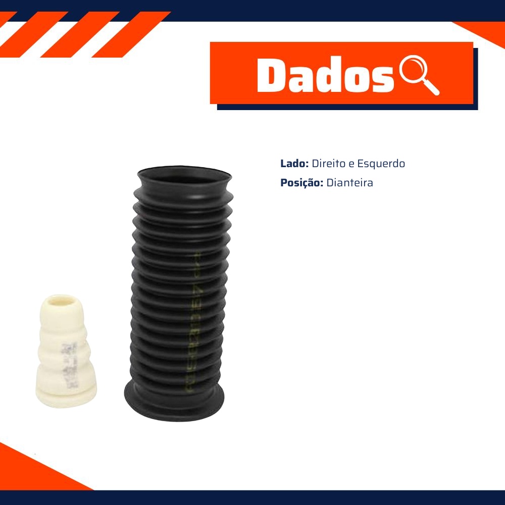 Kit Batente e Coifa Amortecedor Dianteiro - Monroe - LT90190