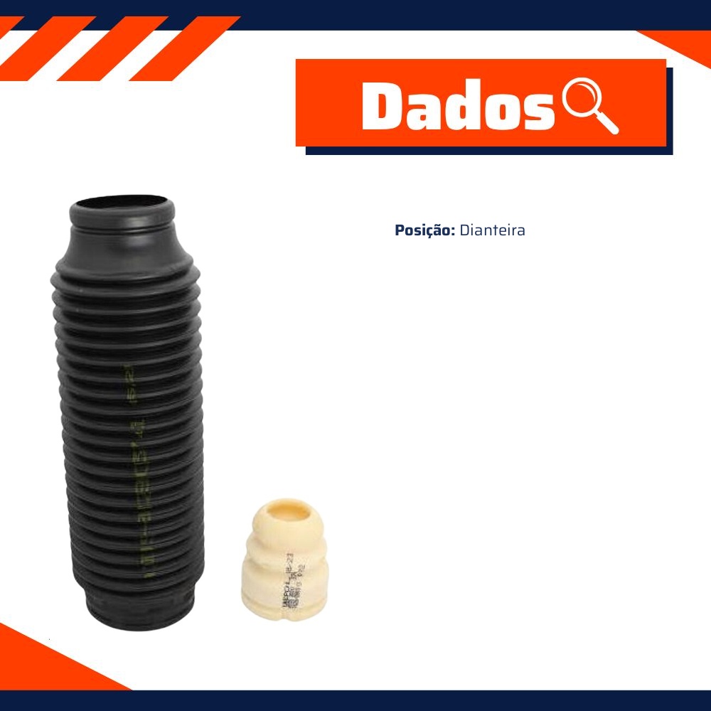 Kit Batente e Coifa para Amortecedor Dianteiro para Hyundai Creta - Monroe Axios - LT90181