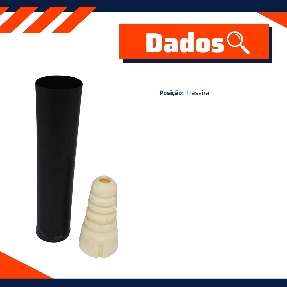 Kit Batente e Coifa para Amortecedor Traseiro para Ford Focus - Monroe Axios - LT90217