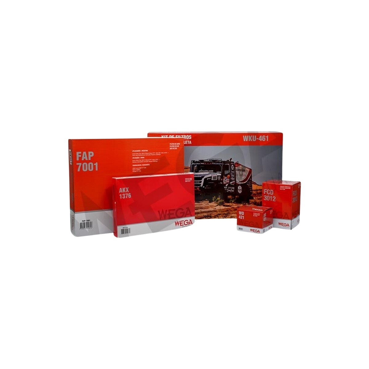 Kit Troca Completa para Iveco Daily 30S13 - Wega - WKU-461