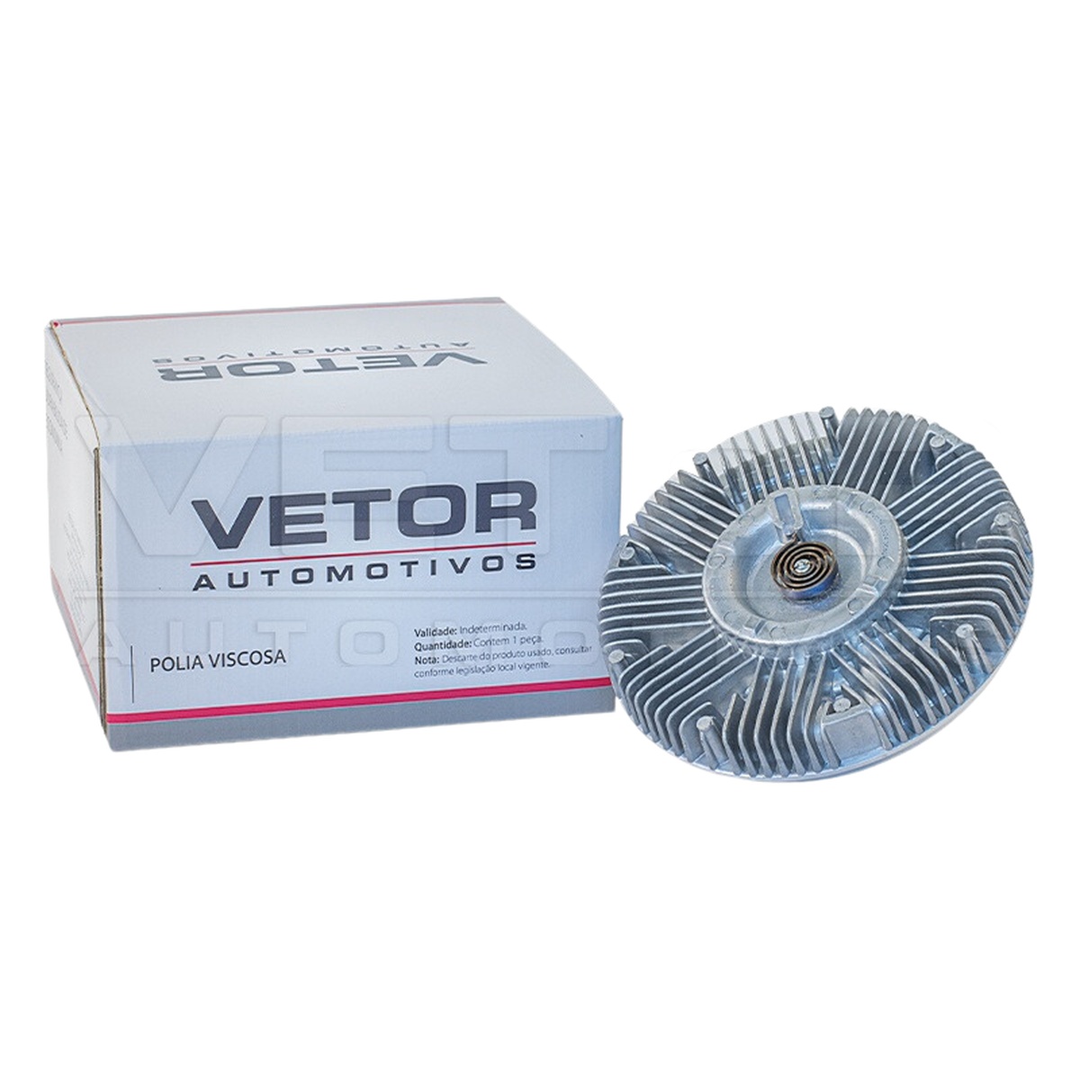 Polia Embreagem Viscosa 7 Pas para Volkswagen 8.150 EOD e Delivery 8-150 E - Vetor - VPV078