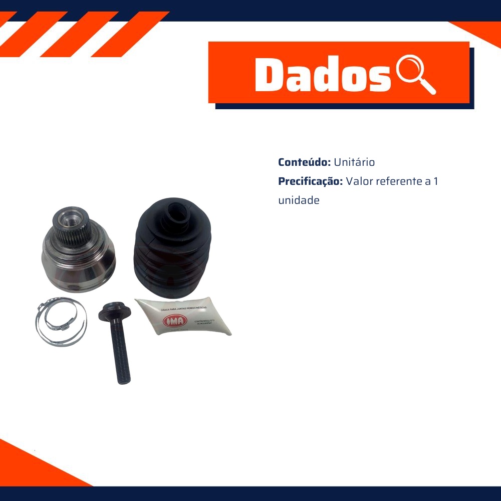 Ponteira Homocinética para AUDI A4 e A4 Cabriolet - IMA - AL-1709