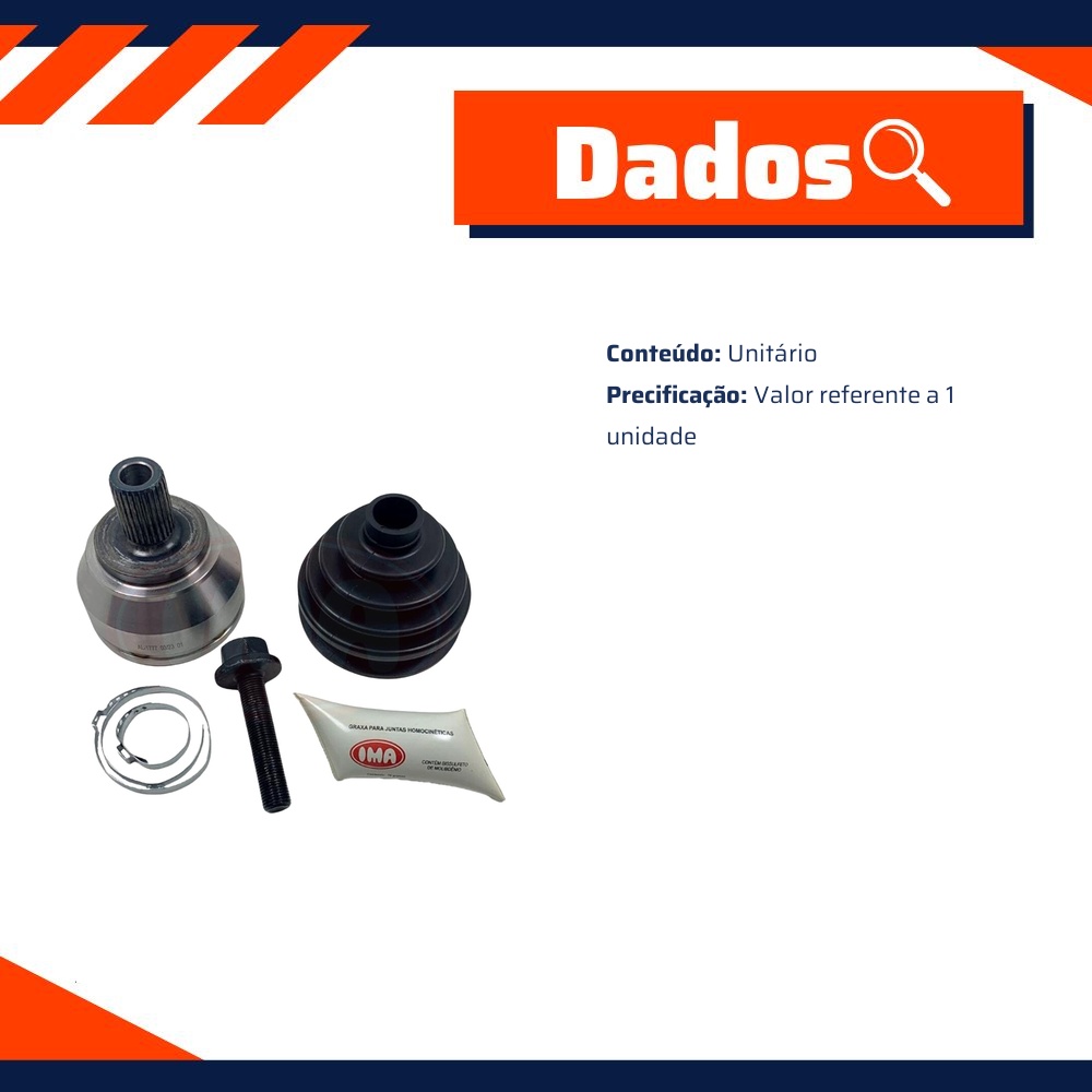 Ponteira Homocinética para Volkswagen Amarok - IMA - AL-1777