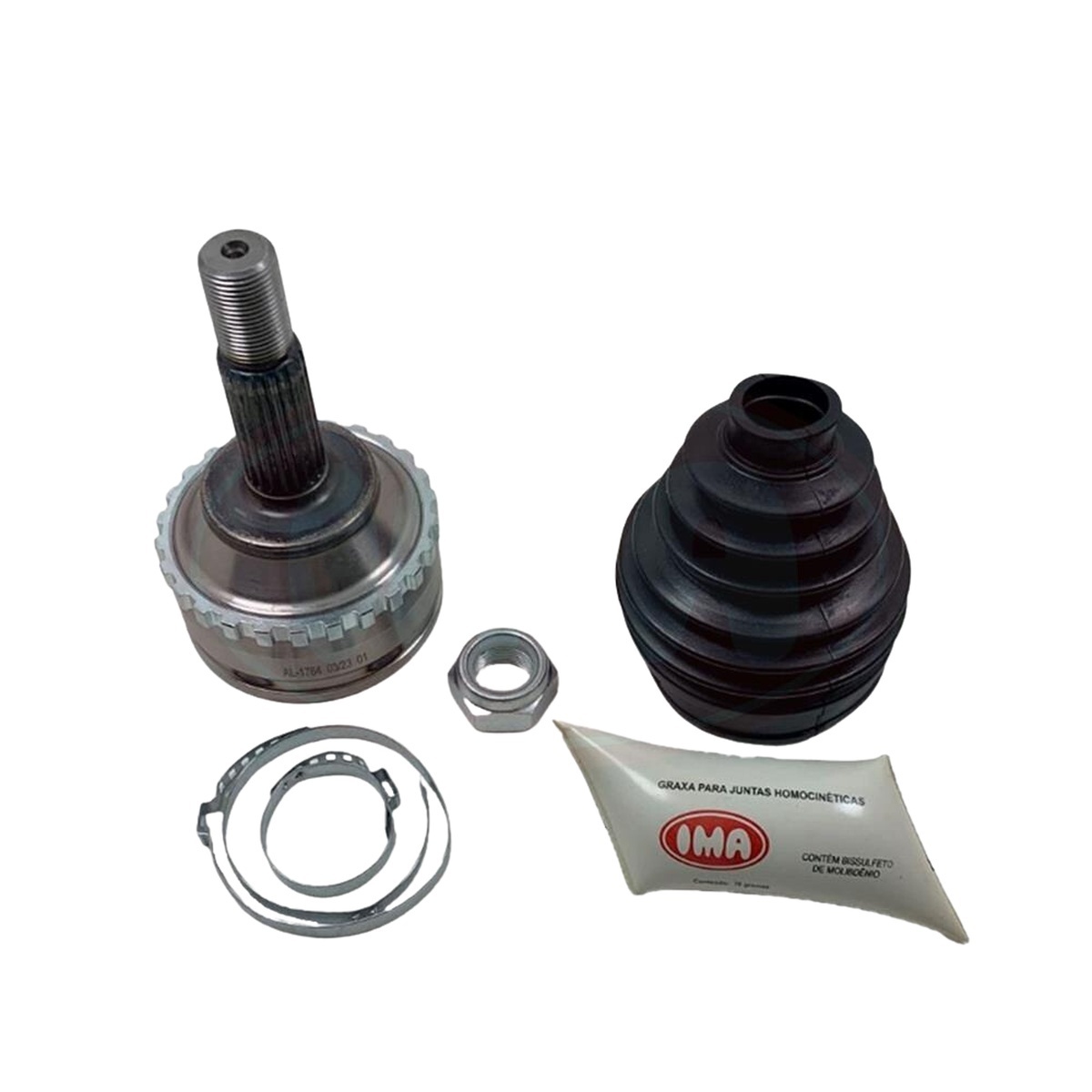 Ponteira Homocinética Direito com Sensor ABS para Renault Clio e Clio Sedan - IMA - AL-1764