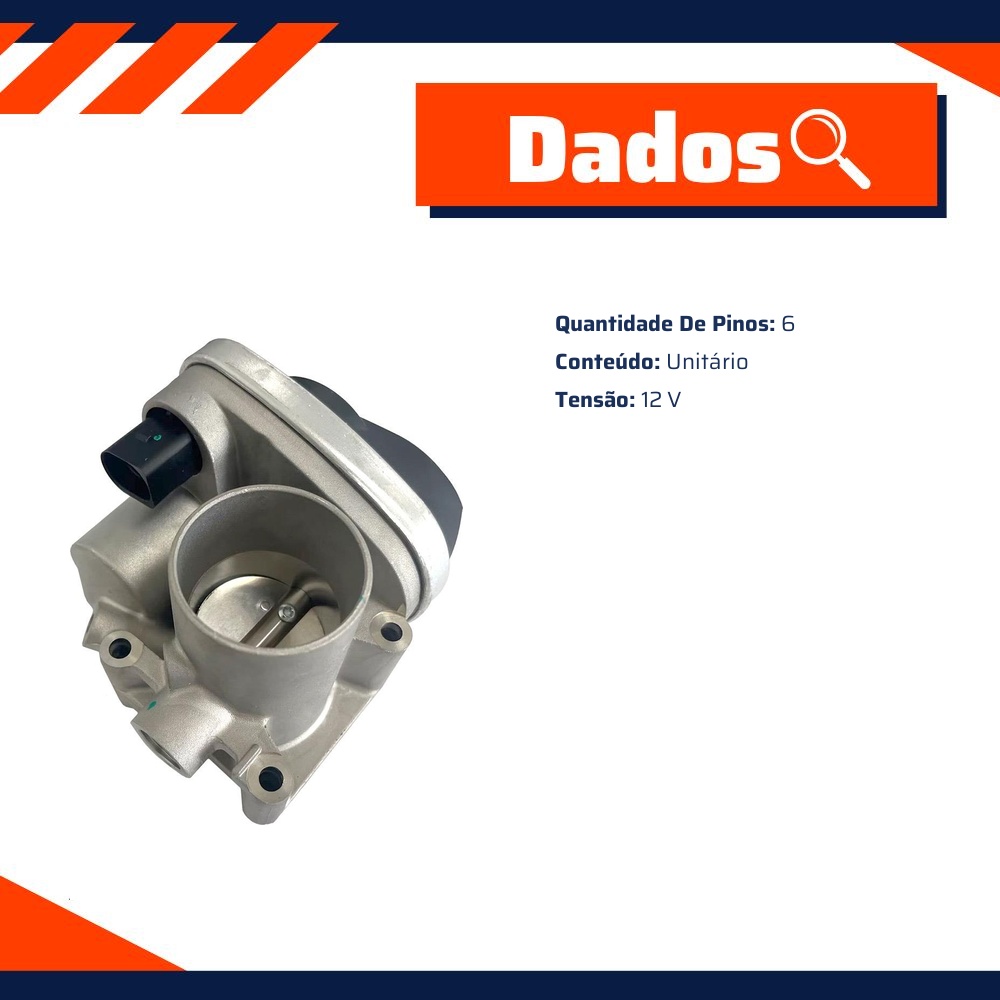 Corpo de Borboleta TBI - Gauss - GI7088