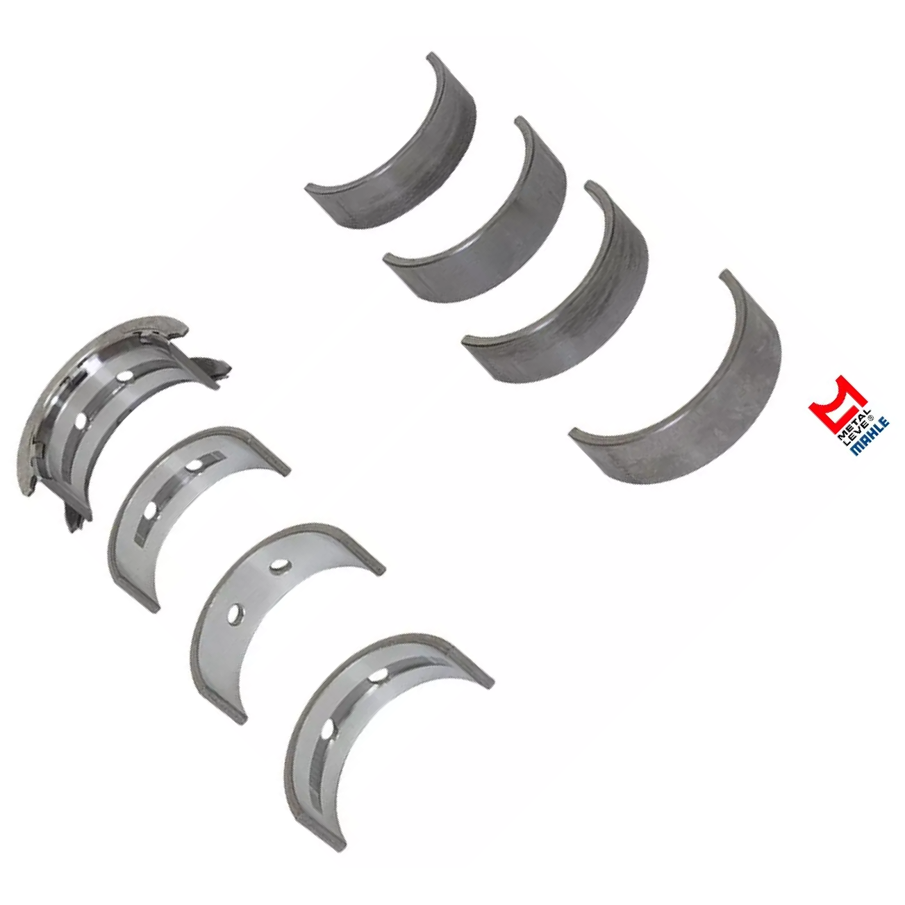 Jogo de Bronzina Central 0,25 - Mahle Metal Leve - BC-872-J 0,25