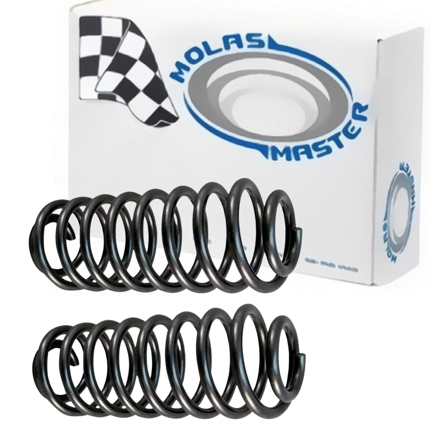 2 Mola de Suspensão Traseira - Molas Master - MM2388