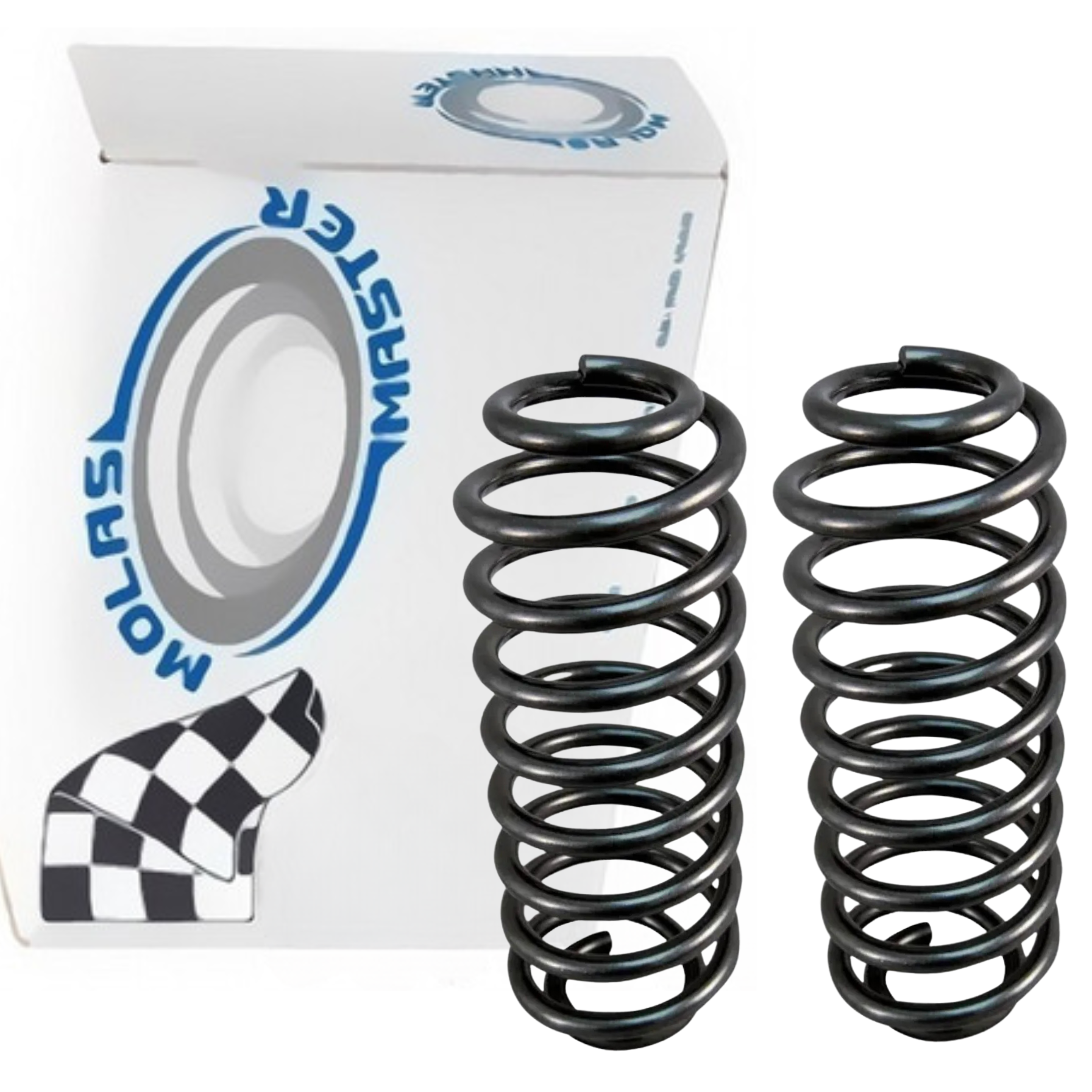 Par Mola de Suspensão Dianteira para Renault Sandero Stepway - Molas Master - MM-6131