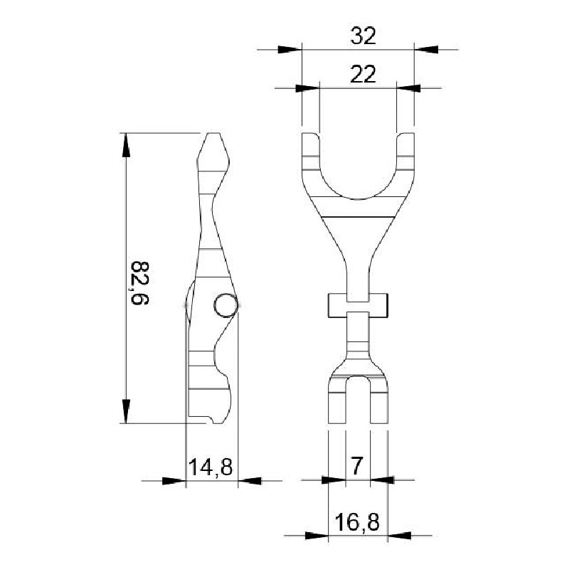 Garfo para Motor de Partida - Unifap - 4.426