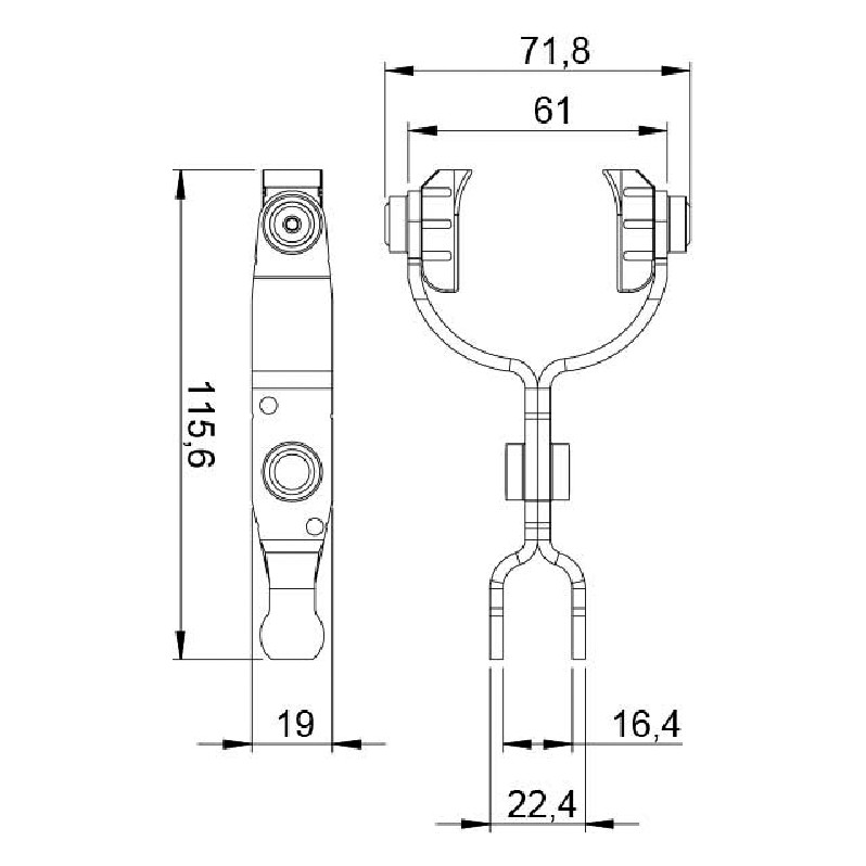 Garfo para Motor de Partida - Unifap - 4.428