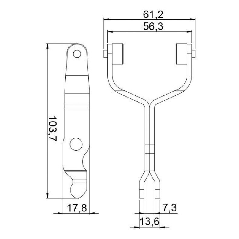 Garfo para Motor de Partida - Unifap - 4.432