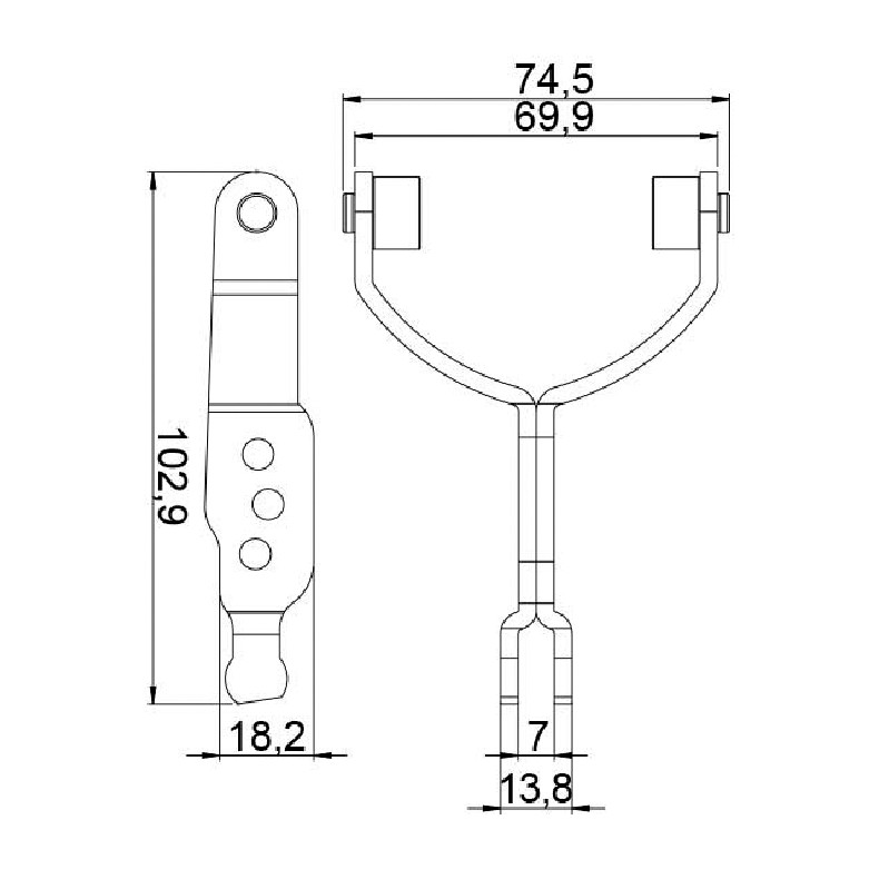 Garfo para Motor de Partida - Unifap - 4.436