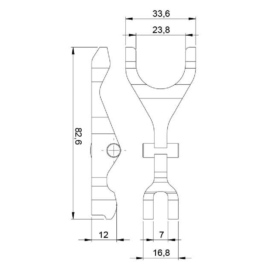 Garfo para Motor de Partida - Unifap - 4.438