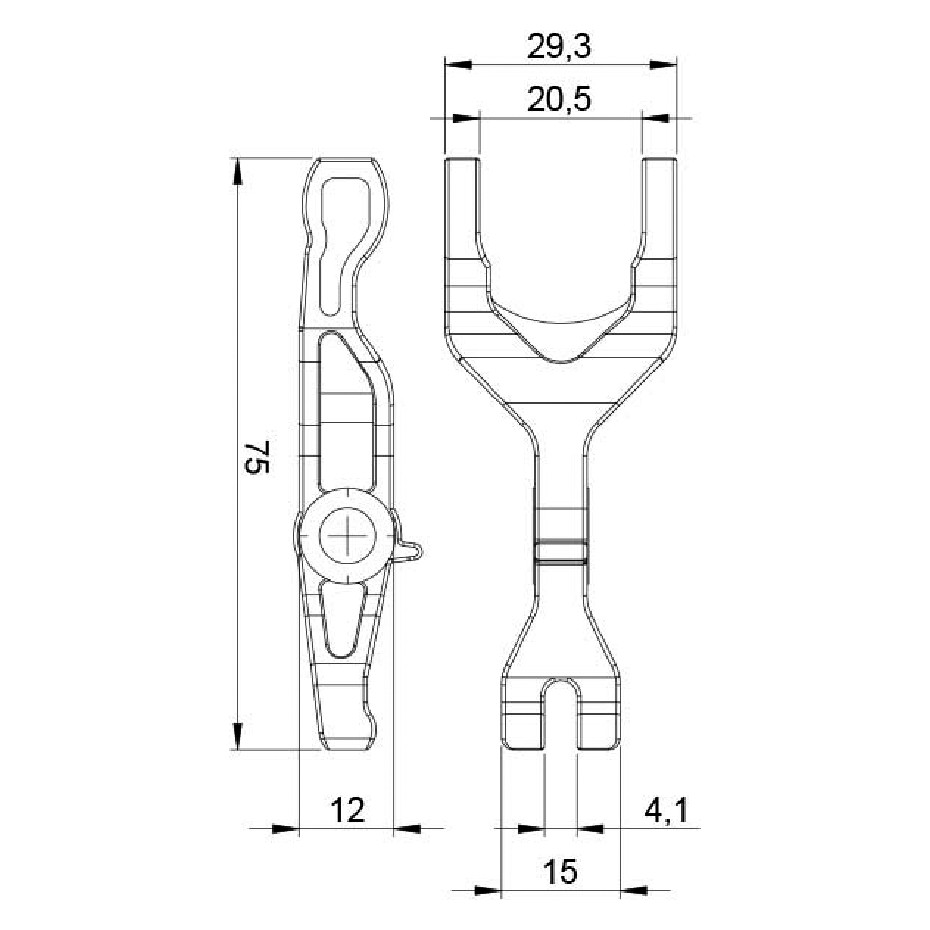 Garfo para Motor de Partida - Unifap - 4.443