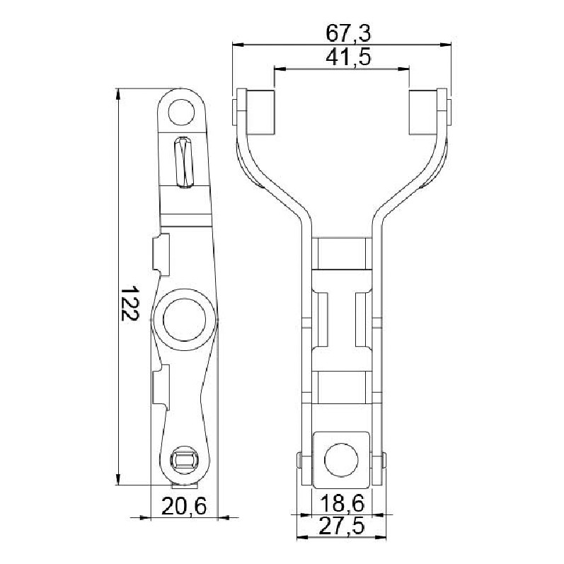 Garfo para Motor de Partida - Unifap - 4.444