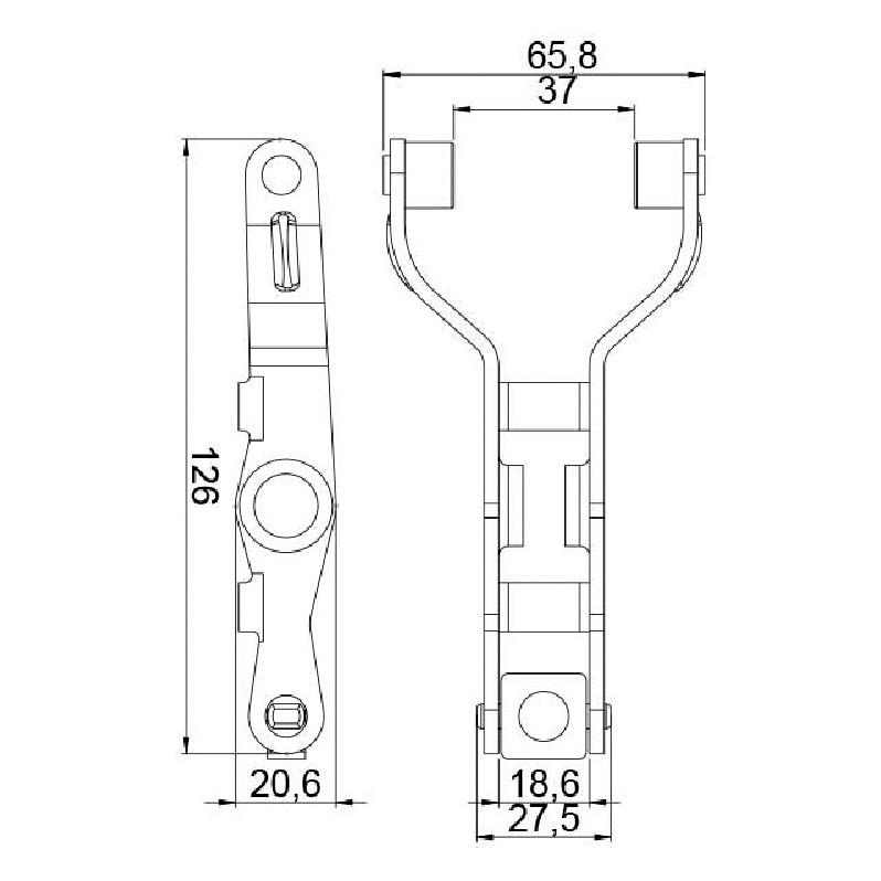 Garfo para Motor de Partida - Unifap - 4.445