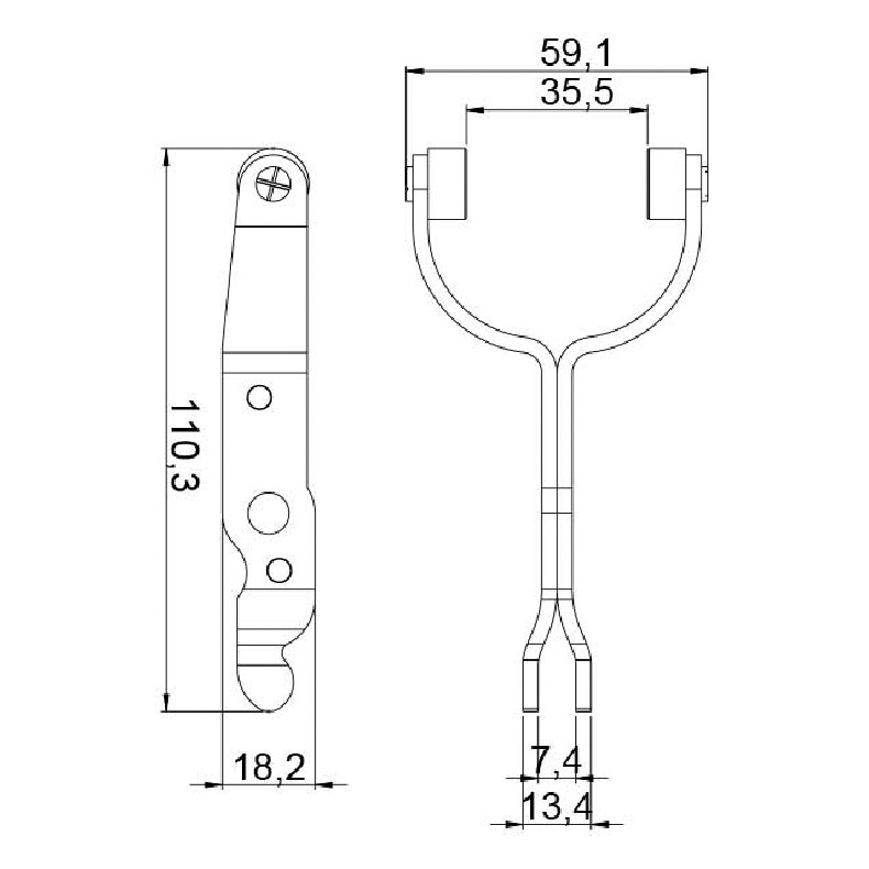 Garfo para Motor de Partida - Unifap - 4.446