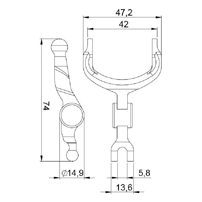 Garfo para Motor de Partida - Unifap - 4.449