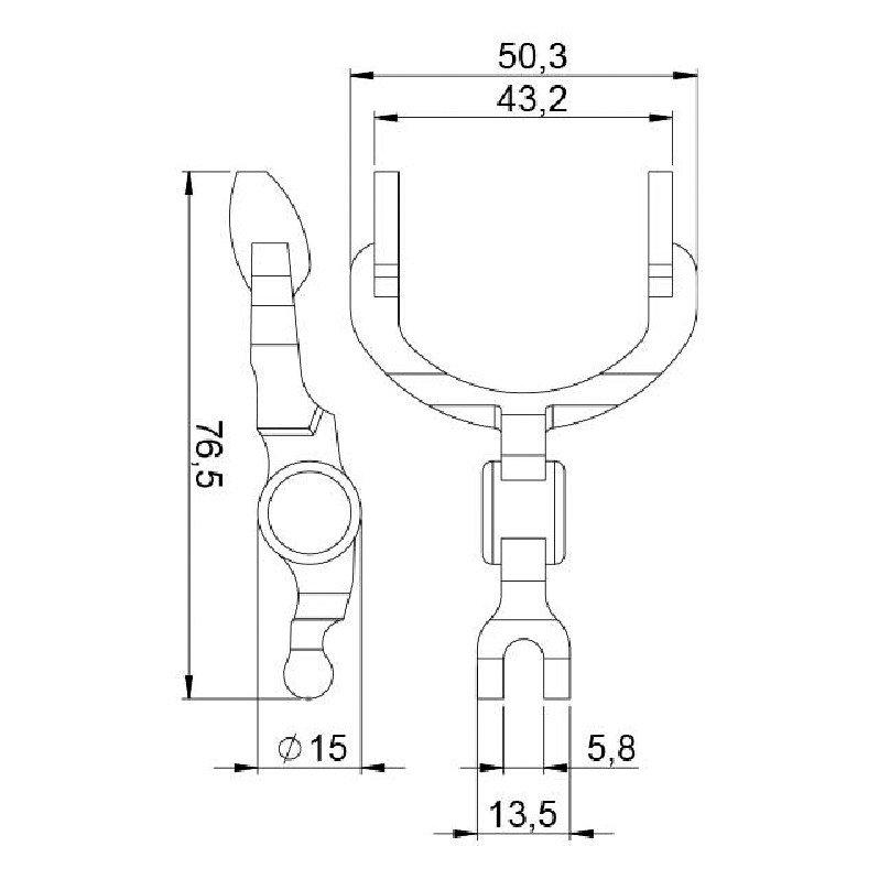 Garfo para Motor de Partida - Unifap - 4.448