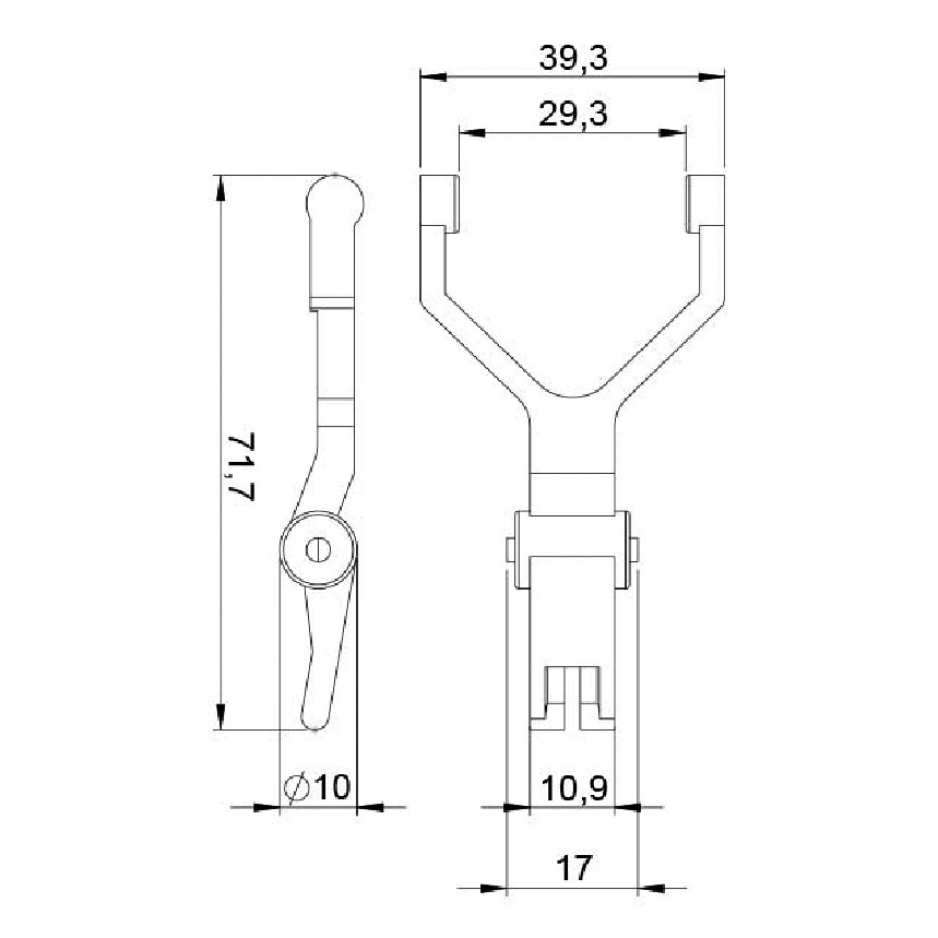 Garfo para Motor de Partida - Unifap - 4.452