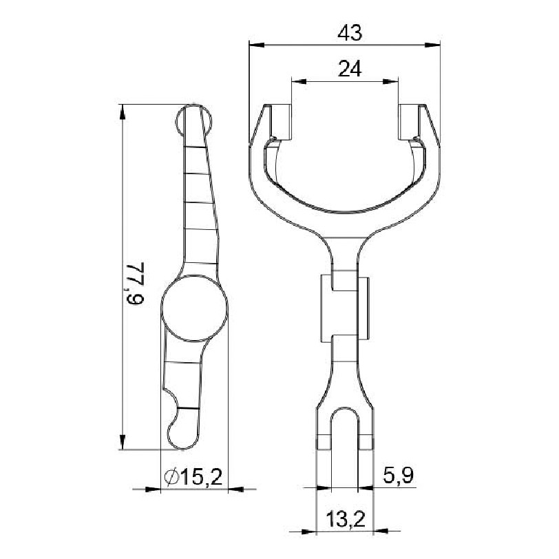 Garfo para Motor de Partida - Unifap - 4.459