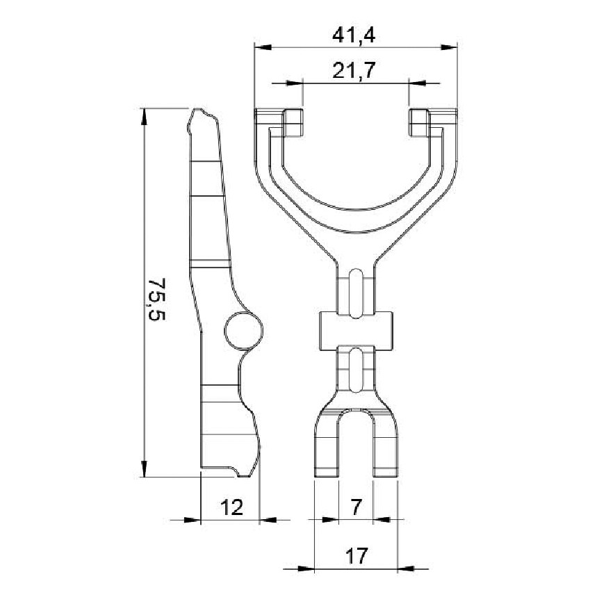 Garfo para Motor de Partida - Unifap - 4.465
