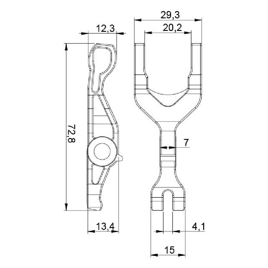 Garfo para Motor de Partida - Unifap - 4.472