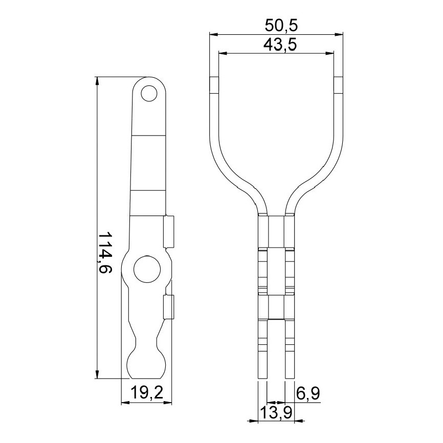 Garfo para Motor de Partida - Unifap - 4.482