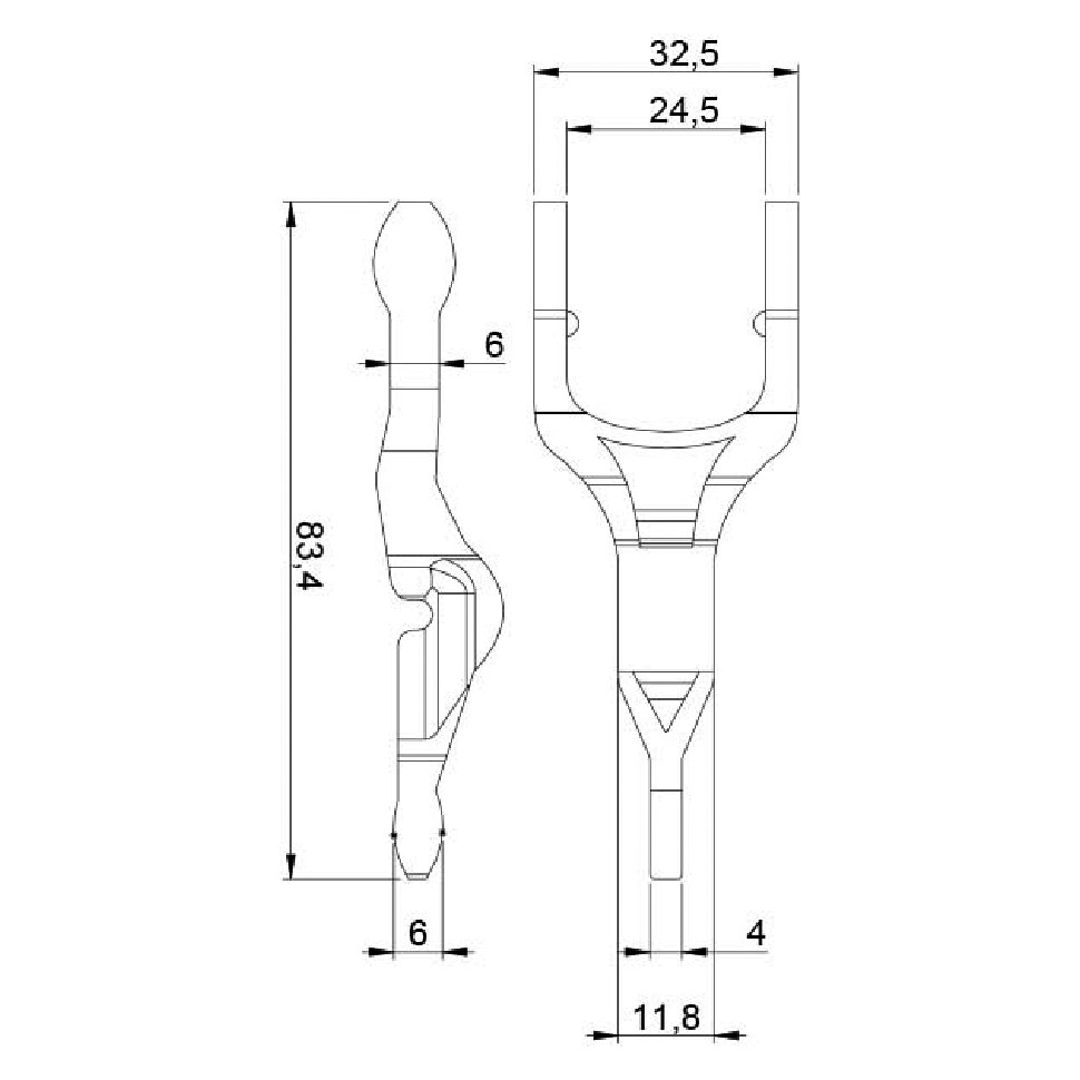 Garfo para Motor de Partida - Unifap - 4.480