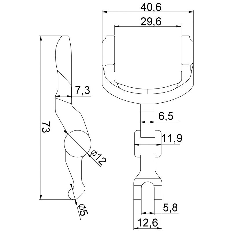 Garfo para Motor de Partida - Unifap - 4.489