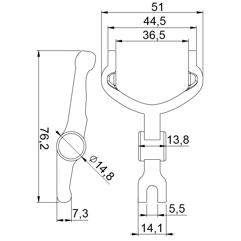 Garfo para Motor de Partida - Unifap - 4.488