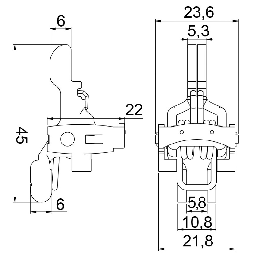 Garfo para Motor de Partida - Unifap - 4.493