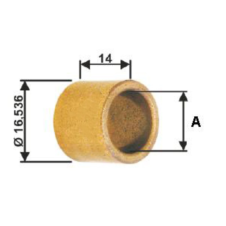Bucha para Motor de Partida 10 Unidades - Unifap - BC1-0010-00
