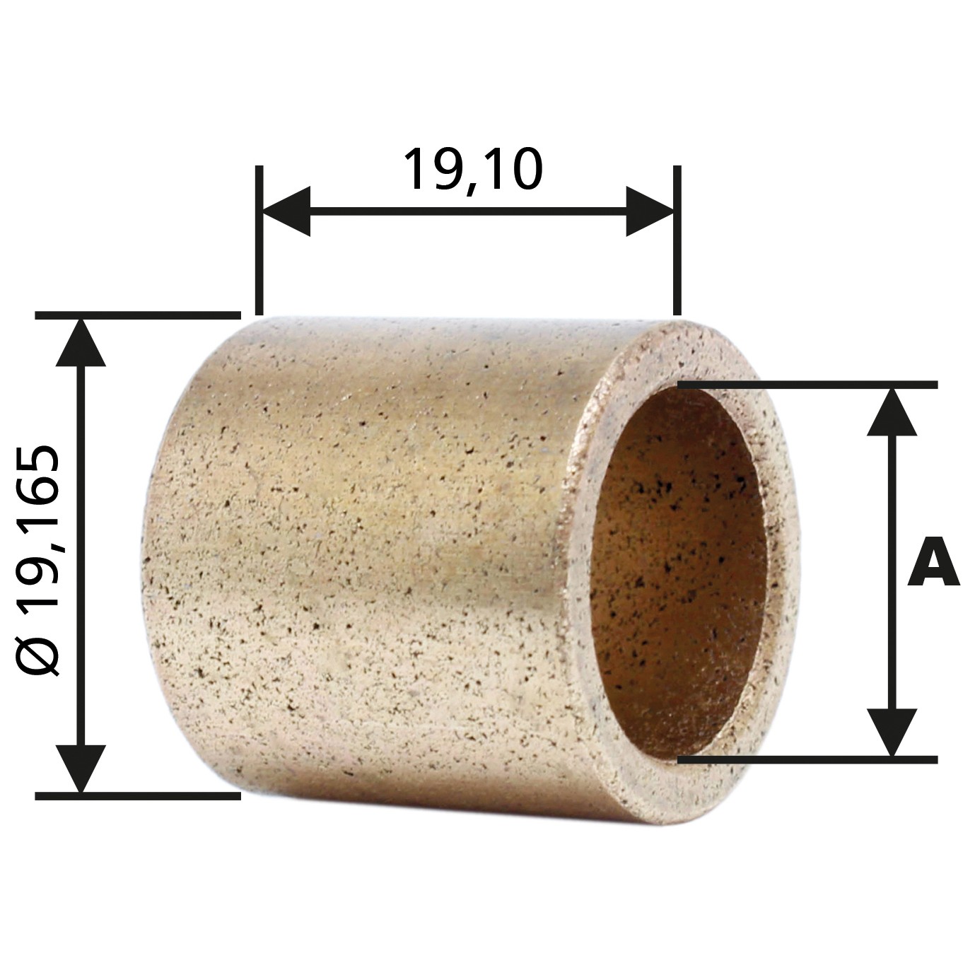 Bucha para Motor de Partida 10 Unidades - Unifap - BC1-0011-03