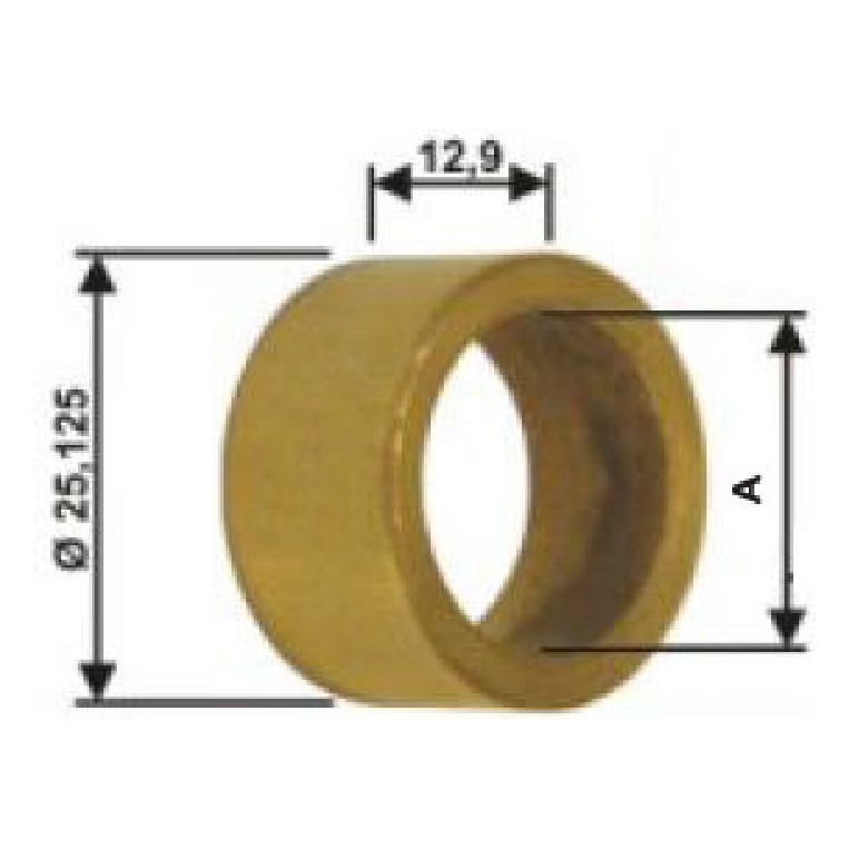 Bucha para Motor de Partida 10 Unidades - Unifap - BC1-0017-02