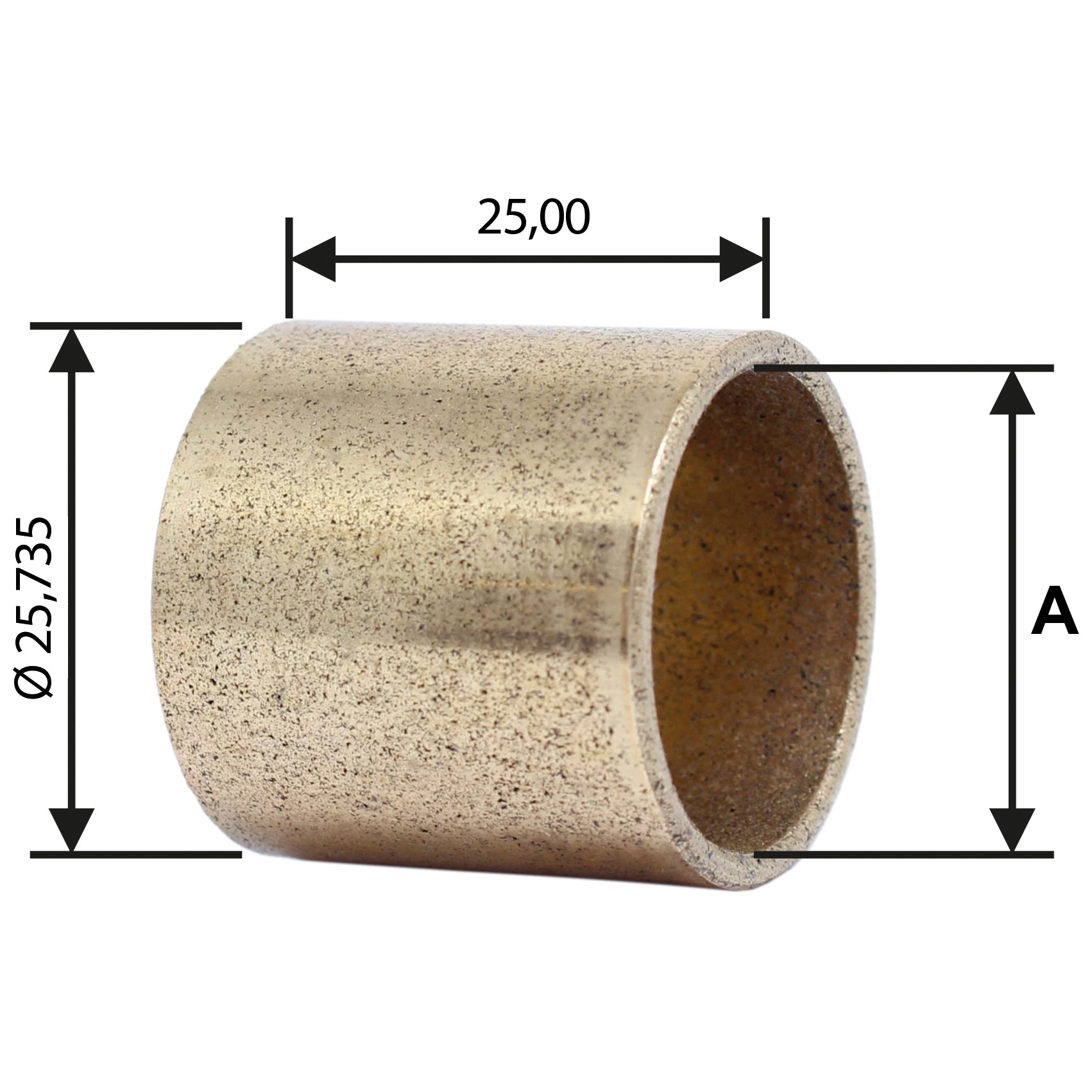Bucha para Motor de Partida 5 Unidades - Unifap - BC1-0033-02