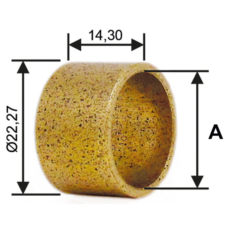 Bucha para Motor de Partida 10 Unidades - Unifap - BC1-0036-00