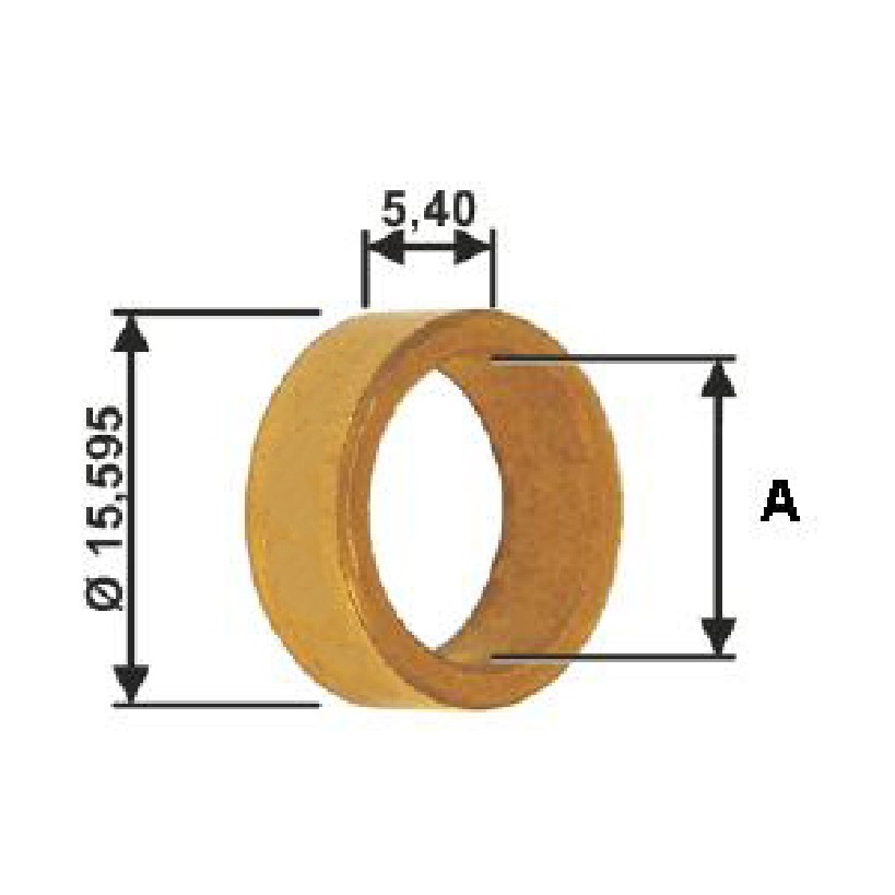 Bucha para Motor de Partida 10 Unidades - Unifap - BC1-0038-02