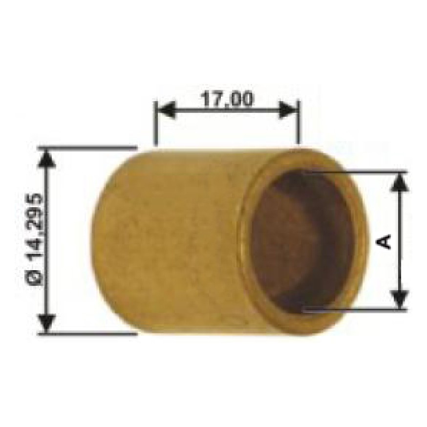 Bucha para Motor de Partida 10 Unidades - Unifap - BC1-0042-02