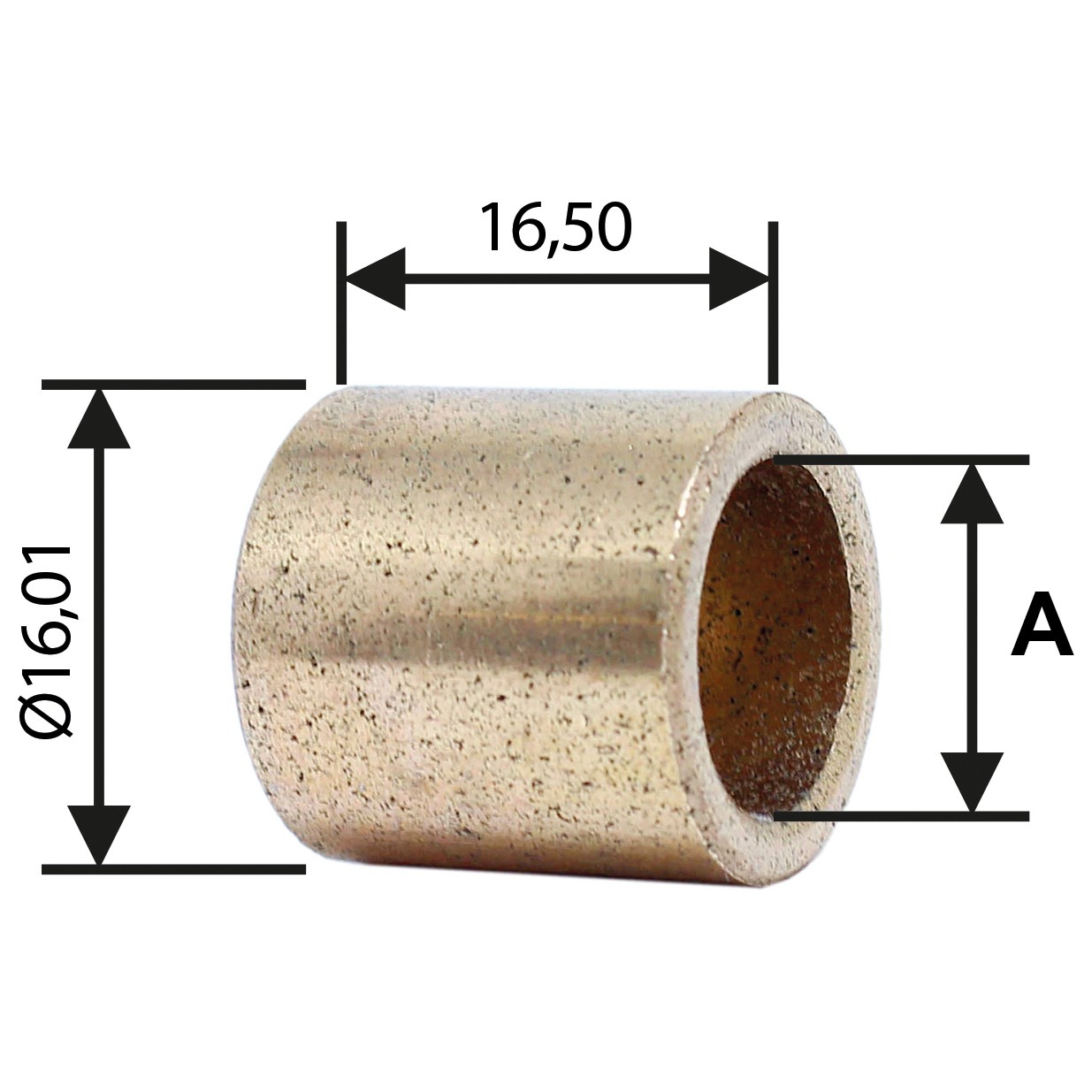 Bucha para Motor de Partida 10 Unidades - Unifap - BC1-0048-00